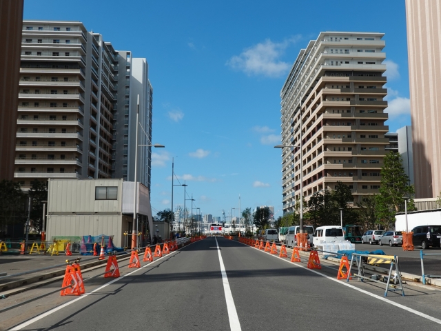 再開発が進む晴海ふ頭の選手村跡地整備